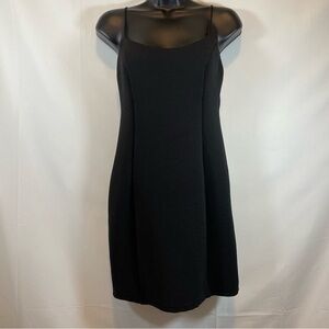 Lulu's Classic Black Mini Dress